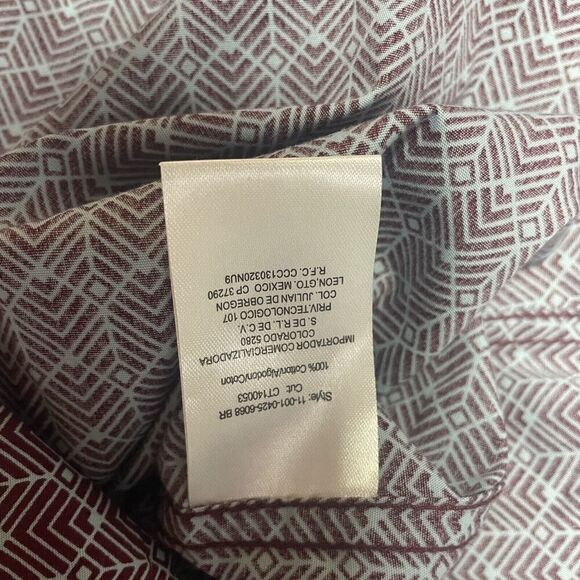 STETSON Pearl Snap Shirt Men's XXL Chevron Grid Western Cowboy Long Sleeve - Picture 5 of 11